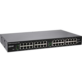 Comprar Inline Poe+ Gigabit Network Injector Hub 16 Puertos (16x Poe+), 1gbit/S, 19" (Soportes Incluidos), Metal, 2 Ventiladores