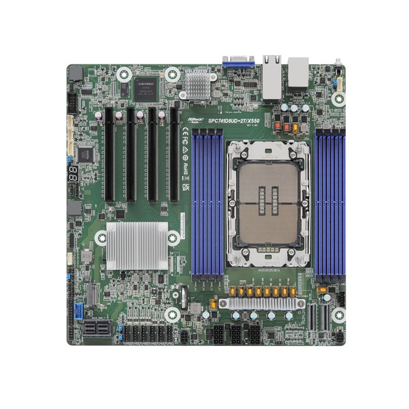 Comprar Placa Base Asrock Spc741d8ud-2t/X550 Intel C741 Lga 4677 (Socket E) Micro Atx - Ganga Electrónica