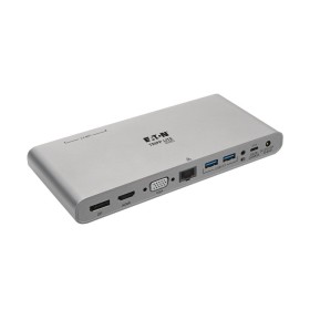 Comprar Eaton Tripp Lite Usb-C Dock Triple Display 4k Hdmi/Displayport Vga Usb 3.2 Gen 1 Usb-A/Usb-C Hub Gbe 100w Pd Charging - 