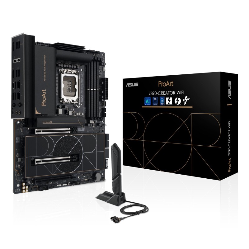 Comprar Placa Base Asus Intel Z890 LGA1851 ATX Memory DDR5 Memory Slots 4 1XPCI-EXPRESS 4.0 16X 2XPCI-EXPRESS 5.0 16X 5XM.2 1XHD