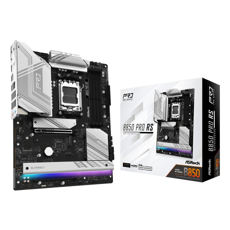 Comprar Placa Base Asrock B850 Pro Rs Am5 Ddr5 Atx Mb - Ganga Electrónica