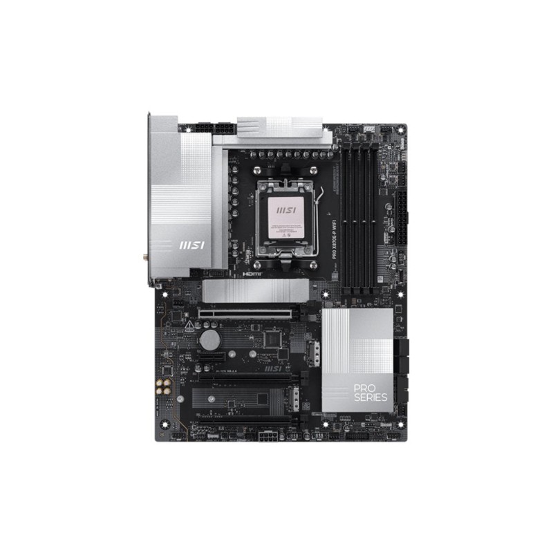 Comprar Placa Base Msi X870e Atx Am5 Pro X870e-P Wifi Ddr5 Pcie 5.0 Wi-Fi 7 5g Lan Rgb - Ganga Electrónica