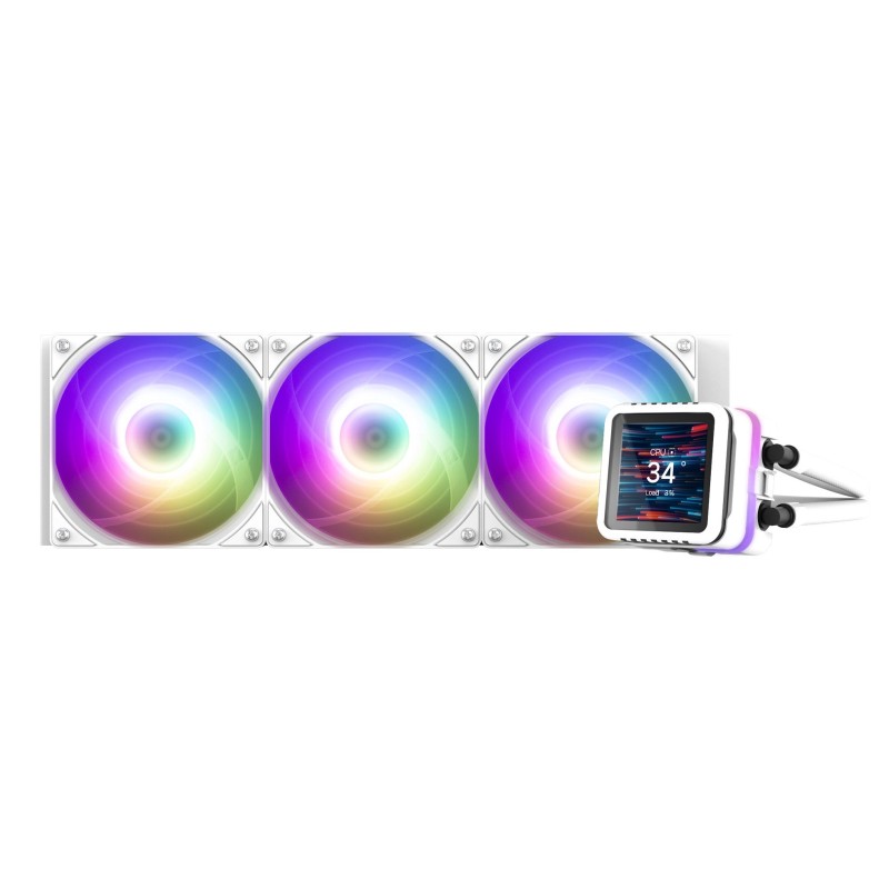 Comprar Refrigeracion Liquida Cpu Zalman Alpha2 Ds A36 Argb 360mm Blanco - Ganga Electrónica