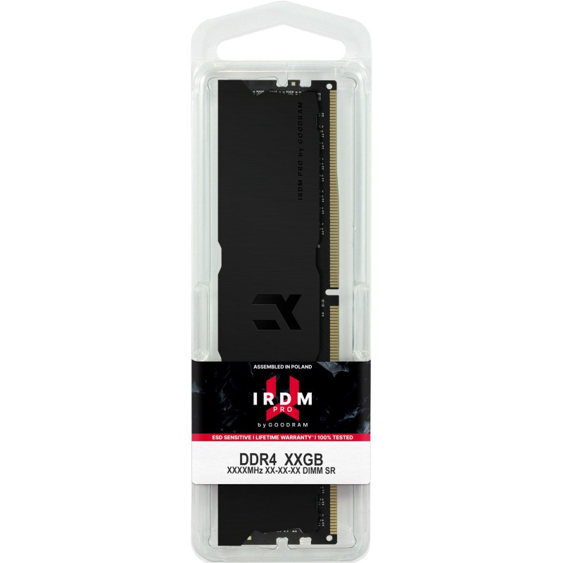 Comprar Goodram Pamiec Ddr4 Irdm Pro 64/3600 (232gb) 18-22-22 Negro - Ganga Electrónica