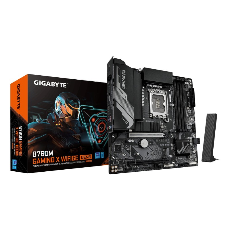 Comprar Placa Base Gigabyte B760m Gaming X Wifi6e Gen5 B760,S1700,Matx,Ddr5 - Ganga Electrónica