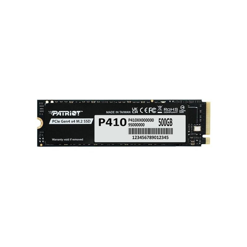 Comprar Disco Ssd Patriot 500gb M.2 P410 Pcie 4.0 5000/2300 Ps1873 - Ganga Electrónica