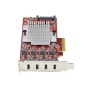 Comprar Startech Tarjeta Pcie Usb-C De 4 Puertos - Usb Tipo C 10gb - Taa - Ganga Electrónica