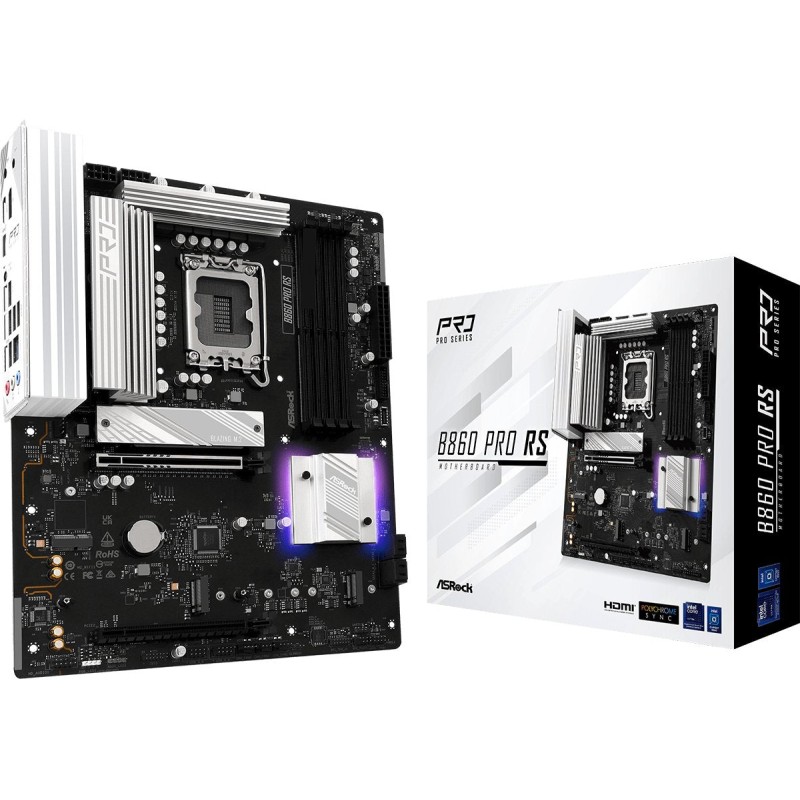 Comprar Placa Base Asrock B860 Pro Rs Ddr5 Intel S1851 Retail - Ganga Electrónica