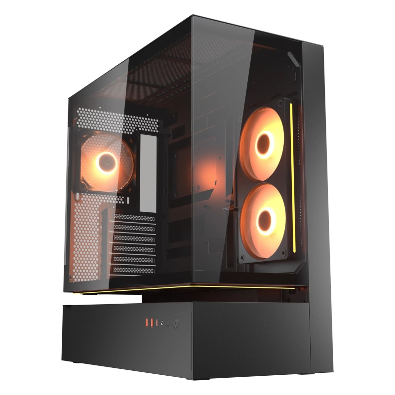 Comprar Caja Pc Cougar Midi-Tower Cfv235, Argb, Glas, Negro - Ganga Electrónica