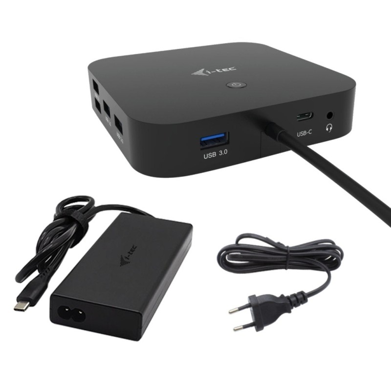 Comprar I-Tec Usb-C Hdmi+2x Dp Charger I-Tec Dock Pd 100wcharger 112w - Ganga Electrónica