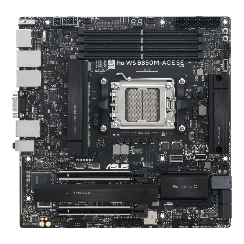 Comprar Tarjeta Plyta Glówna Asus Pro Ws B850m-Ace Se Am5 Amd - Ganga Electrónica