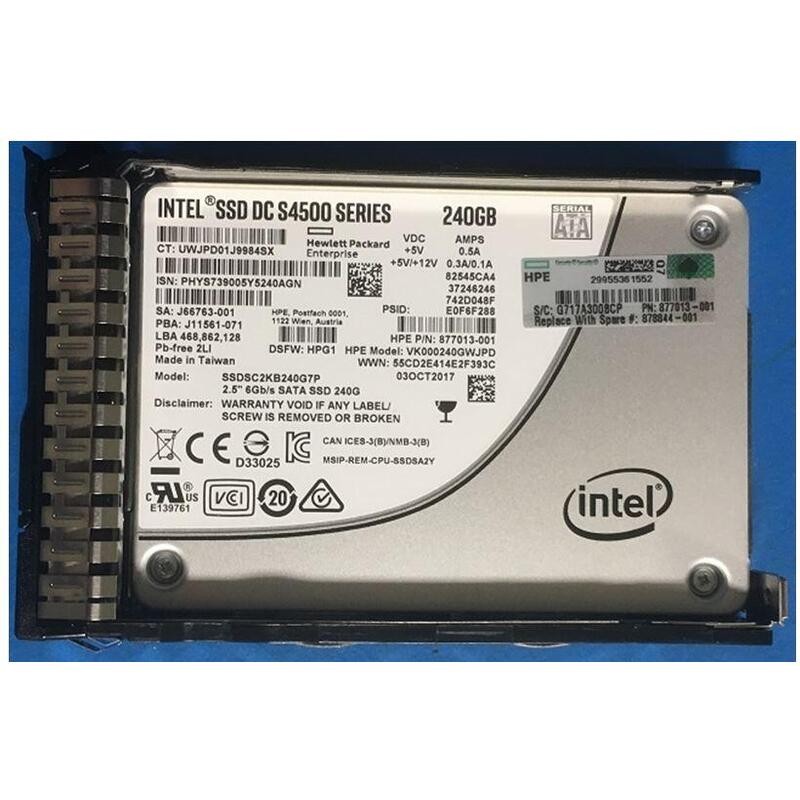 Comprar Hewlett packard enterprise Disco Ssd Hp Enterprise 240gb Sata 6g Sff Ri Ds Sc Ssd - Ganga Electrónica