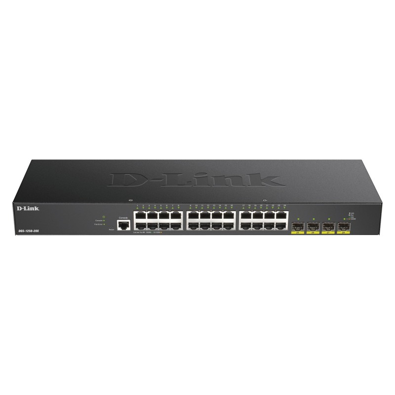 Comprar D-Link Dgs-1250-28x Switch 24xgb+4x10g Sfp+ - Ganga Electrónica