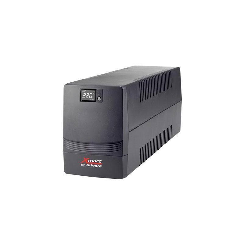 Comprar Xmart by integra Sai-Supra-1101 Sai Interactivo Monofásico 1100va Con Pantalla Lcd 230v 4 Schuko Usb Rj45 - Ganga Electr