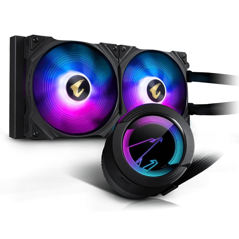 Comprar Gigabyte Aorus Waterforce 280liquid Cpu Cooler With Argb Display - Ganga Electrónica