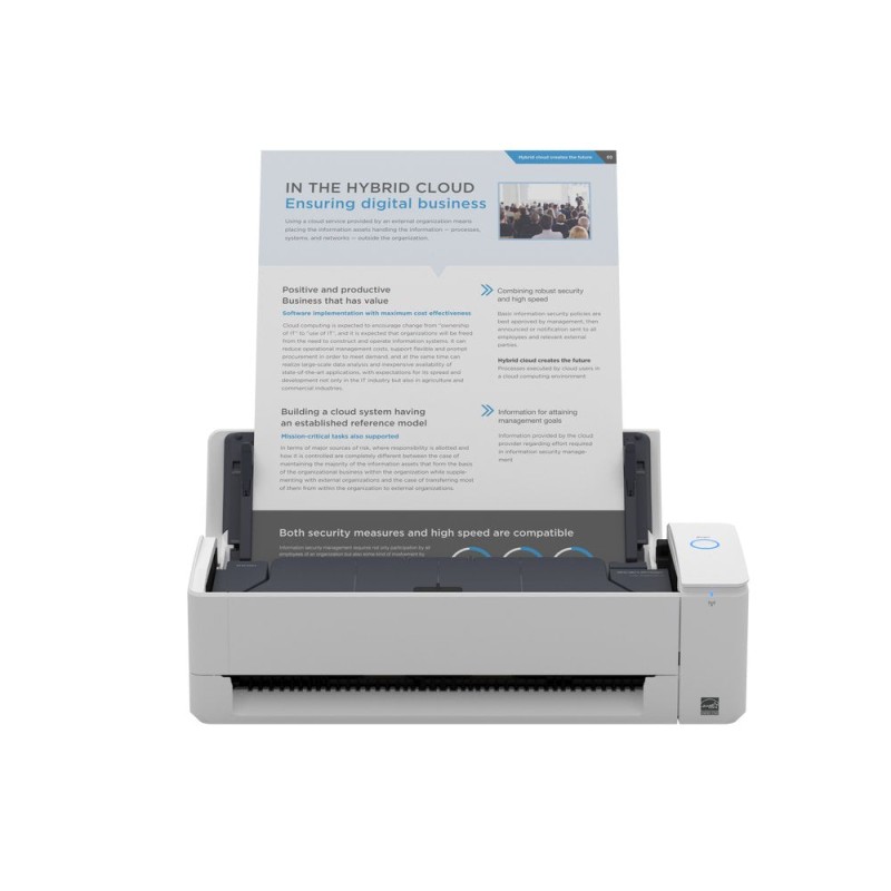 Comprar Fujitsu Ricoh Scansnap Ix1300 Escáner Con Alimentador Automático De Documentos (Adf) 600 X 600 Dpi A4 Blanco - Ganga Ele