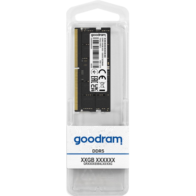 Comprar Memoria Goodram Ddr5 Pami Do Notebooka Sodimm 32gb/4800 Cl40 - 32 Gb - So-Dimm 1 X 32 Gb 48000 Mhz - Ganga Electrónica
