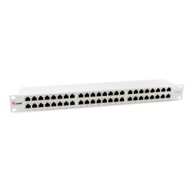 Comprar Equip Patchpanel 48x Rj45 Cat6a 19" Ftp 1he Premium Gris Claro - Ganga Electrónica