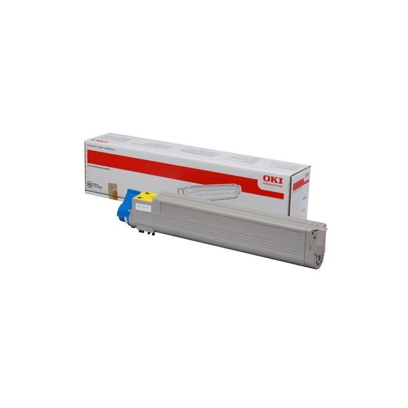 Comprar Toner Original Oki C9655 Amarillo - 43837129 - Ganga Electrónica
