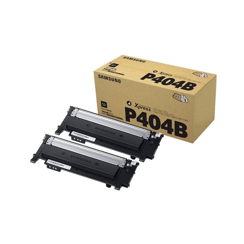Comprar Samsung Multipack Negro Clt-P404b Su364a Paquete De 2 Tóneres A 1.500 Hojas - Ganga Electrónica