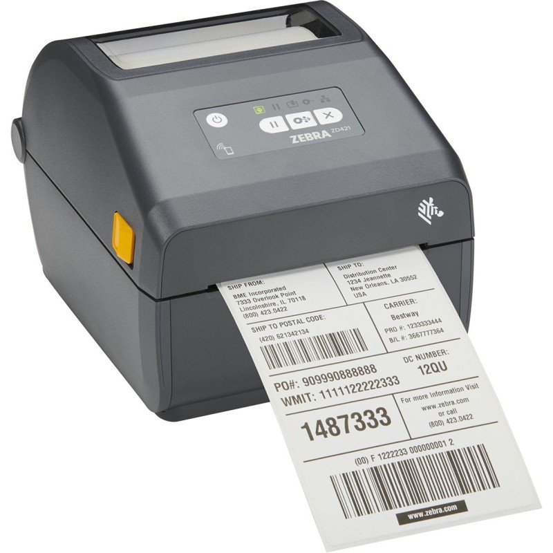 Comprar Zebra Zd421 Tt 300 Dpi Usb Host Lan Prnt Btle5 Eu And Uk Cords Swiss Font - Ganga Electrónica