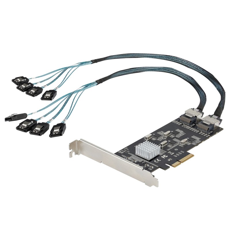 Comprar Startech Tarjeta Pcie De 8 Puertos SATA 8P6GPCIESATASTT - Ganga Electrónica