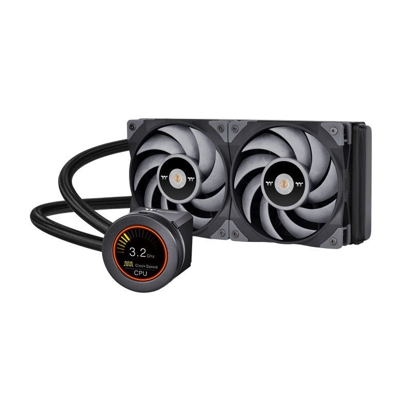Comprar Thermaltake Toughliquid Ultra 240 All-In-One Liquid Cooler 240mm, Cl-W322-Pl12gm-B - Ganga Electrónica