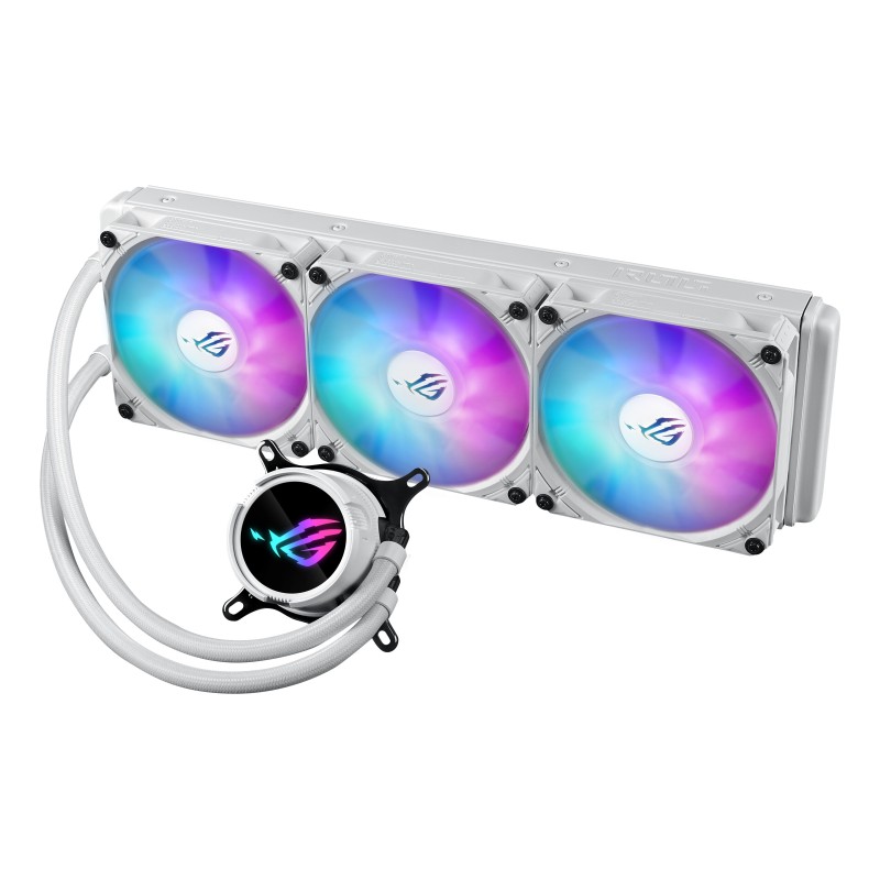 Comprar Kit De Refrigeración Líquida Asus Rog Strix Lc Iii 360 Argb White Edition Procesador 12 Cm Blanco - Ganga Electrónica
