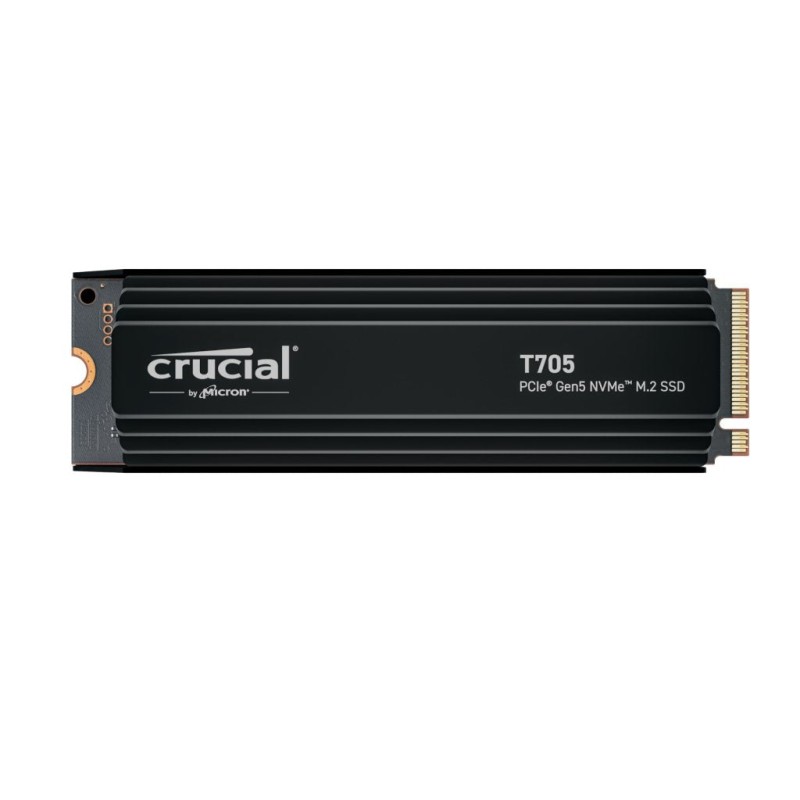Comprar Crucial T705 Con Disipador Ssd Pcie Gen5 Nvme M.2 De 4tb - Ganga Electrónica