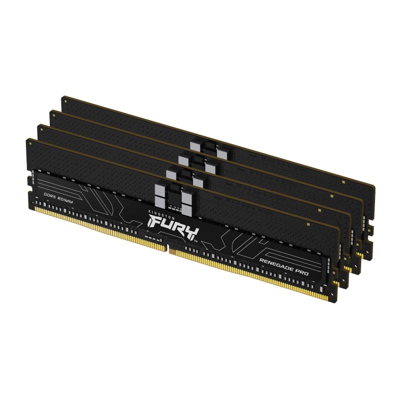 Comprar Memoria Kingston Fury 128 Gb Ddr5 6400 4x 32 Gb Kf564r32rbe2k4-128, Renegade Pro, Intel Xmp, Amd Expo Kf564r32rbe2k4-128