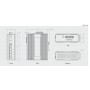 Switch industrial level one 4p 10/100/1000 poe + 1 sfp + 1 combo