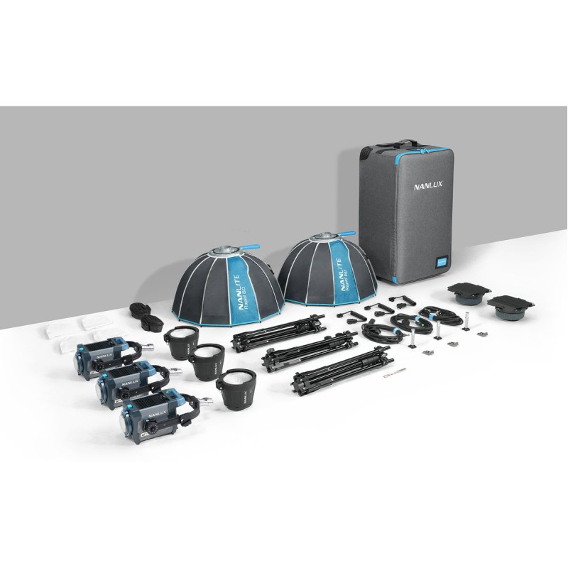 Comprar Nanlux Evoke 150C Full Colour Nebula 8 Spot Light - 3 Kit - Ganga Electrónica