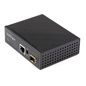 Comprar Startech.Com Conversor De Medios Ethernet Industrial Poe+ De Fibra A Ethernet De 60w - Convertidor Sfp A Rj45 De Fibra I