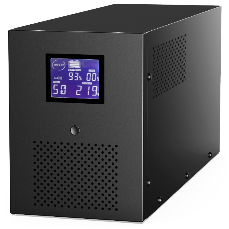 Comprar Energenie Sai De Energía Emergencia Avr 3000va Lcd, 3x C13, 3x Schuko, Usb, Rj45 - Ganga Electrónica