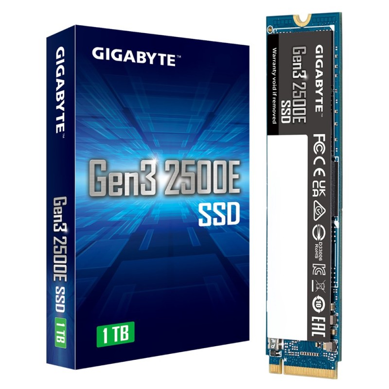 Comprar Gigabyte Gen3 2500e M.2 2280 Ssd 1tb Pcie 3.0x4 Nvme1.3 - Ganga Electrónica
