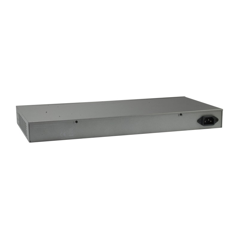 Comprar Level one Switch Gestionable L3 Lite 24p 10/100/1000 Poe 370w + 2 Sfp/Rj45 Combo - Ganga Electrónica