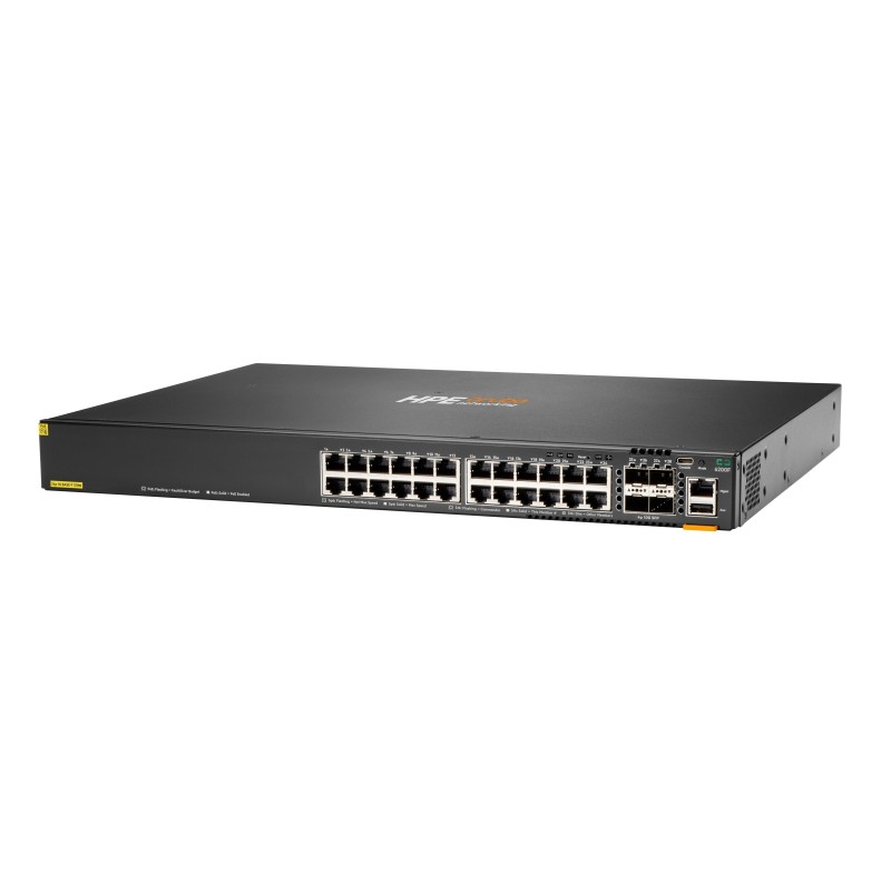 Comprar Hewlett packard enterprise Switch Aruba Cx 6200f 24g Class-4 Poe 4sfp+ 370w Gestionado L3 Gigabit Ethernet (10/100/1000)