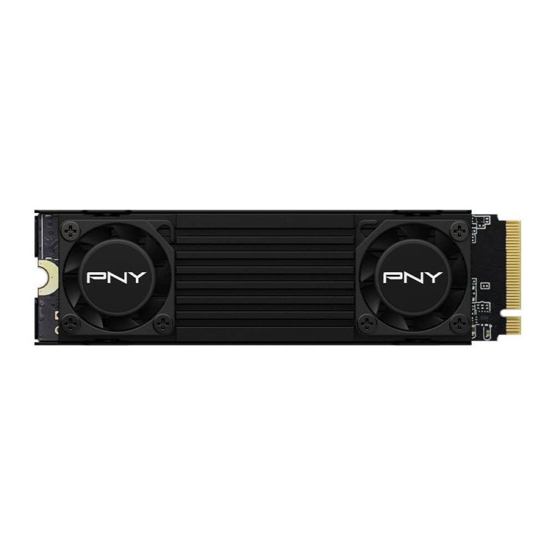 Comprar Pny Cs3150 Ssd M2 2tb Nvme Pcie Gen5 X4 Con Disipador Termico - Iluminacion Rgb - Color Negro - Ganga Electrónica