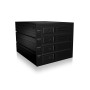 Comprar Backplane Icybox 4x3.5" Sata/Sas Hdd/Ssd a 3x 5.25" Bay Retail - Ganga Electrónica