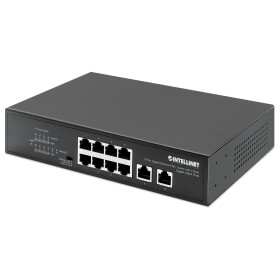 Comprar Intellinet Switch Poe+ Gigabit De 8 Puertos 2 Puertos Rj45 120w - Ganga Electrónica
