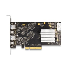 Comprar Delock 90097 Tarjeta Pci Express X8 Con 2 X Usb 20 Gbps Usb Type-C Hembra Y 2 X Usb 10 Gbps Tipa-A Hembra - Quad Channe