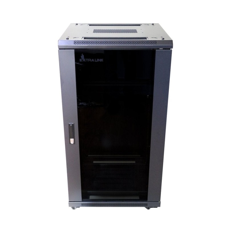 Comprar Extralink 22U 600X800 Standing Rackmount Cabinet Black - Ganga Electrónica