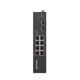 Comprar Switch Hi-Poe No Administrado Gigabit 8 Puertos Rango Temperatura Extendida Hikvision - Ganga Electrónica