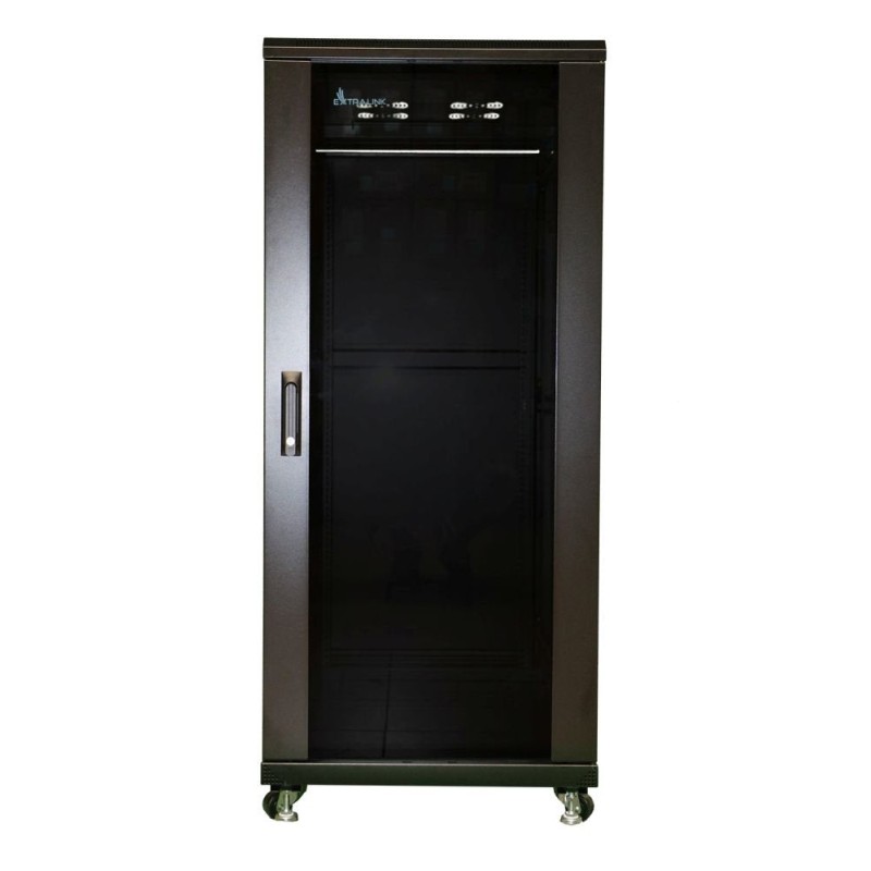 Comprar Extralink - Armario De Pie De 19 "27u 600x1000 Paquete Plano Negro - Ganga Electrónica