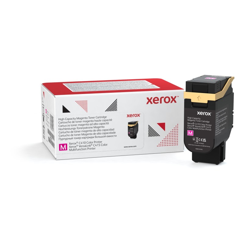 Comprar Xerox Toner Magenta Hc F. C410 C415 7.000 Copias - Ganga Electrónica