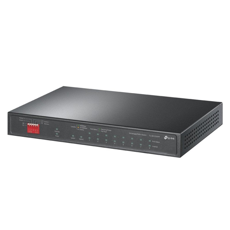Comprar Tp-link Tl-Sg1210pp Switch No Administrado Gigabit Ethernet [10/100/1000] Energía Sobre Ethernet [Poe] Negro - Ganga Ele