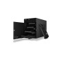 Comprar Carcasa Icy box Ib-3740-C31 De Disco Duro/Ssd Negro 2.5/3.5", Caja De Unidades Negro, Carcasa De Disco Duro/Ssd, 2.5/3.5
