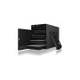 Comprar Carcasa Icy box Ib-3740-C31 De Disco Duro/Ssd Negro 2.5/3.5", Caja De Unidades Negro, Carcasa De Disco Duro/Ssd, 2.5/3.5