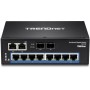 Comprar Trendnet Ti-G102 Switch Gigabit Ethernet (10/100/1000) Negro - Ganga Electrónica