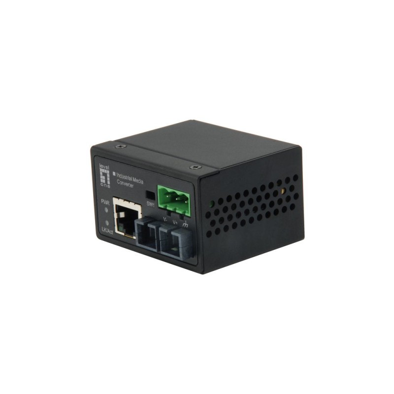 Comprar Conversor De Medios Level one Rj45 A Sc Mono Modo Industrial Iec-4301 - Ganga Electrónica